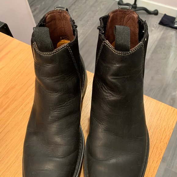 Timberland leather boots - Men's size 7.5 (but actually fit like US 8.5) - Picture 2 of 13